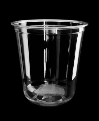 GK90/375UC U-Shaped Transparent Ice Cream Cup